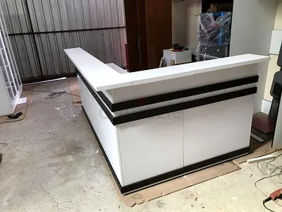 Customized Office Reception Desk Counter