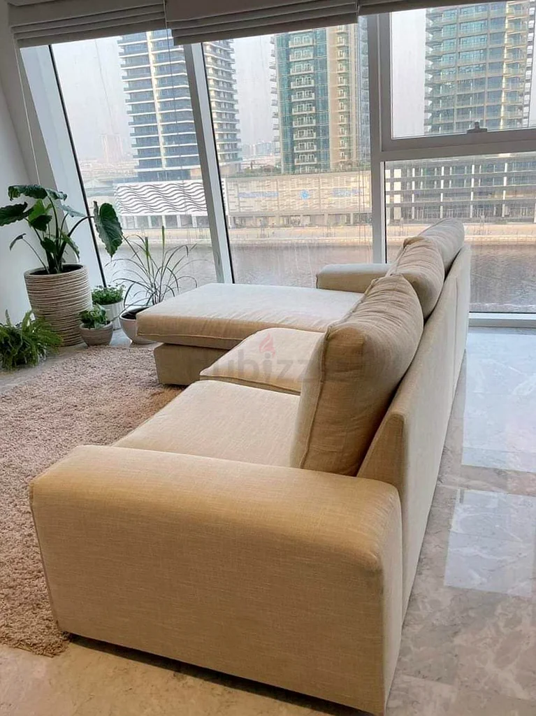 Ikea kivik L shape sofa beige like a brand new63211429210498112