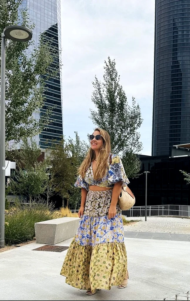 Bloggers Favourite Zara Floral Print Skirt63240125256705112