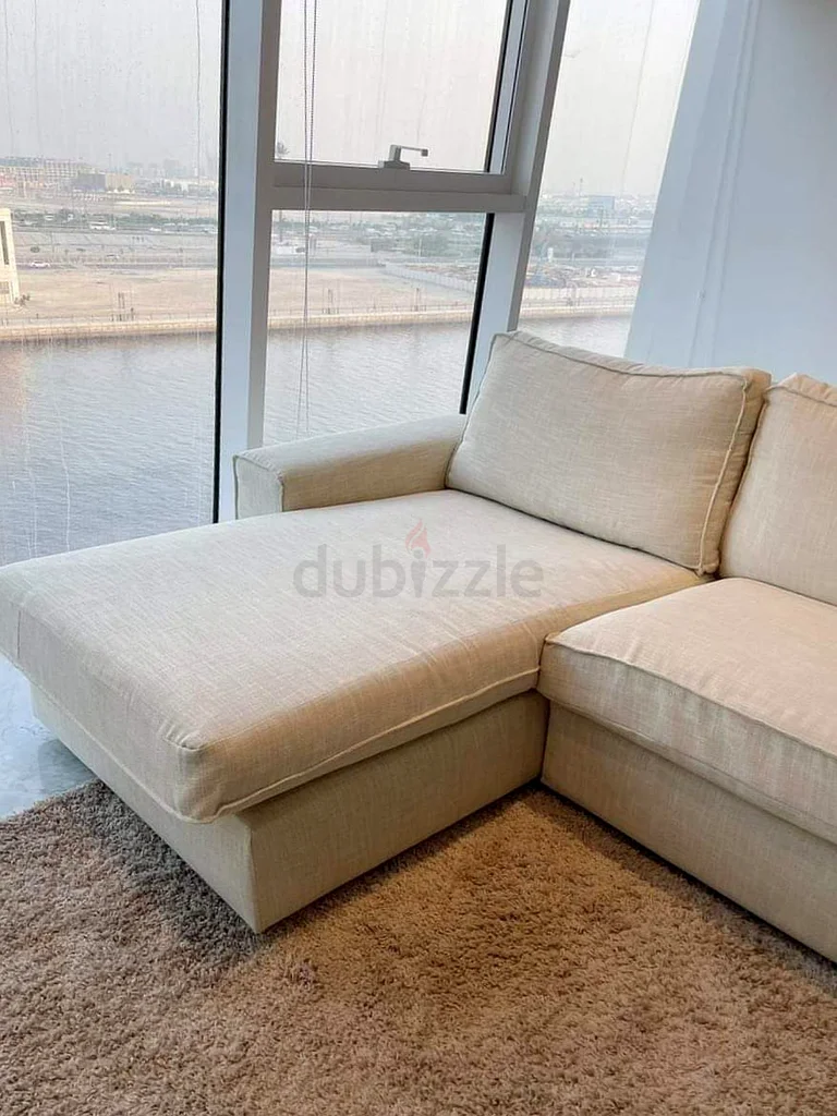 Ikea kivik L shape sofa beige like a brand new63211429210498111