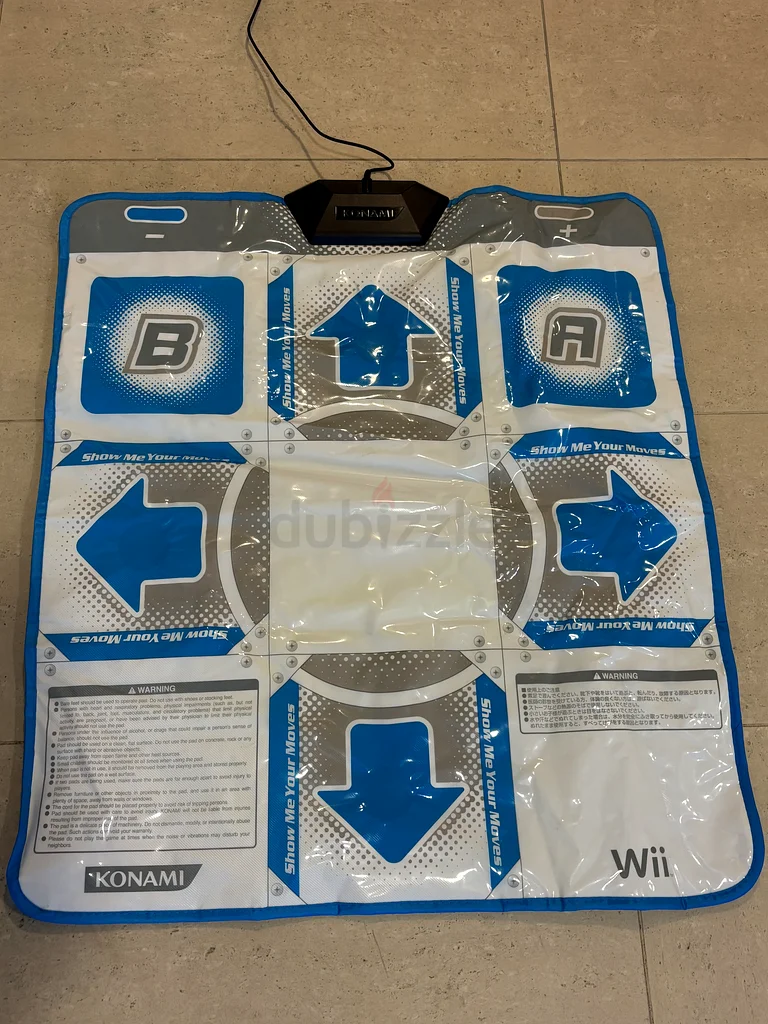 Nintendo Wii Non-Slip Dance Mat for Dance Revolution63230181314945114