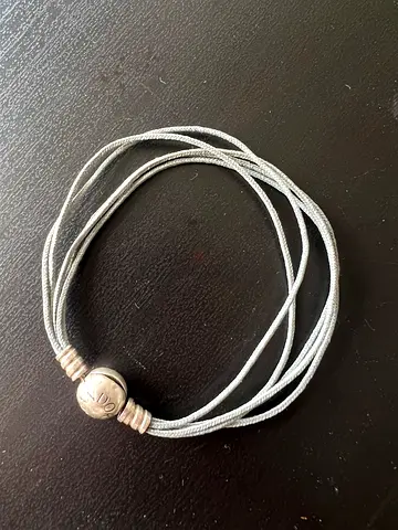 Fabric Pandora bracelet