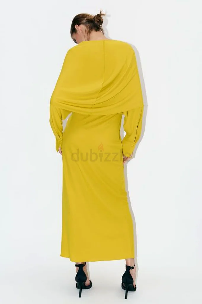 Zara Drapped Hooded Dress63240125249667112