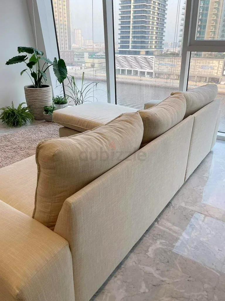 Ikea kivik L shape sofa beige like a brand new63211429210498113