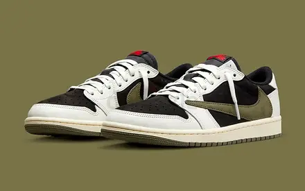 Jordan x Travis Scott Air Jordan 1 Low OG Olive