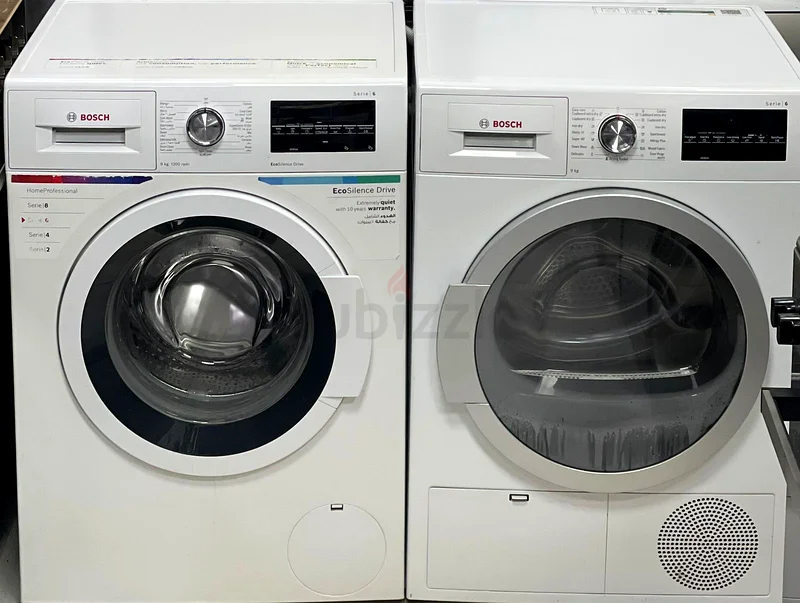 Bosch Waschmaschine Serie 6 9 Kg Bosch latest model series 6 9 kg washing machine and 9 kg dryer