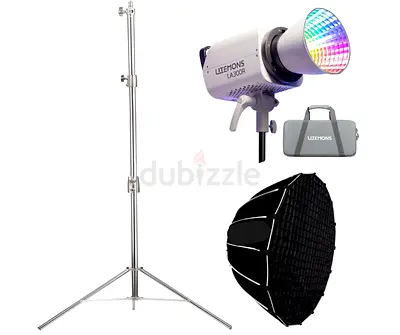 GODOX LA300R RGB LIGHT WITH STAND AND SOFT BOX COMBO BRAND NEW