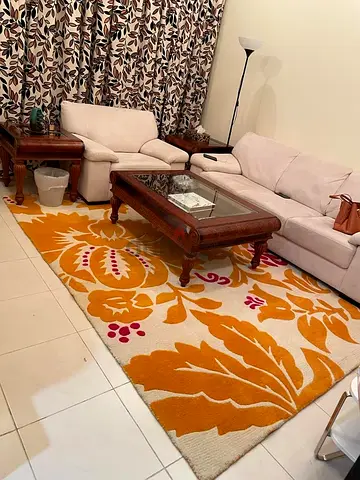 Wool Floral Carpet from The One - 200cmx300cm