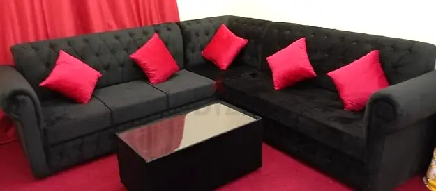 L shape - brand new sofa set