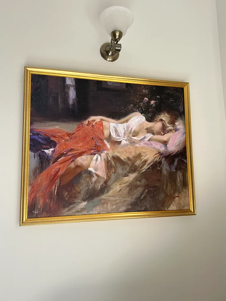 ITALIAN ARTIST PINO DAYDREAM PAINTING63266085779585111