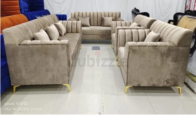 مجموعة أرائك للبيع جديدة بالكامل 7 مقاعد628638207020831115