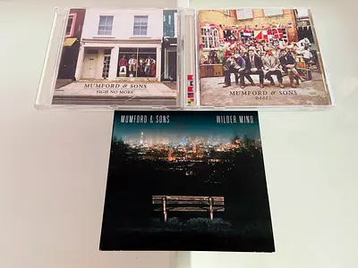 3 Mumford and Sons Music CD’s