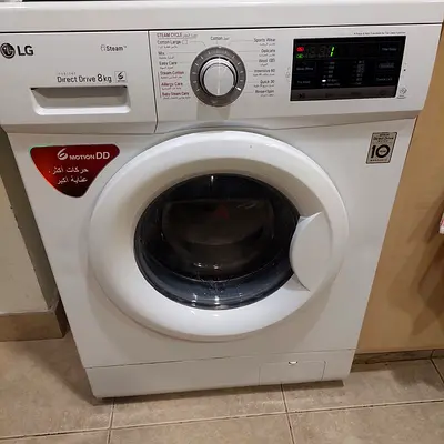 LG Front Load washing machine 8kg Model FH4G7TDYO NUMBER
