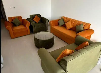 We have brand new 7 seater sofa set with table