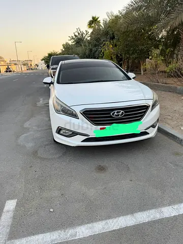 Used Hyundai Sonata with black interior for sale in Abu Dhabi | dubizzle