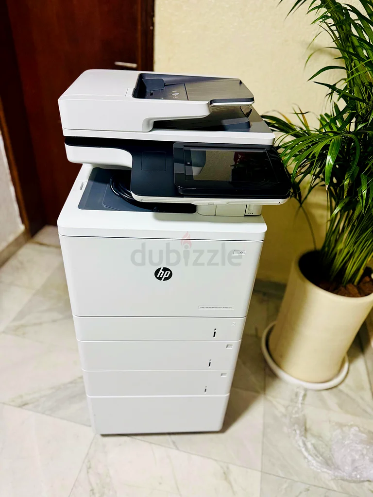 طابعة إتش بي ليزر جيت ملونة متعددة الوظائف 577 مع عربة طباعة صناعية632581384340501120