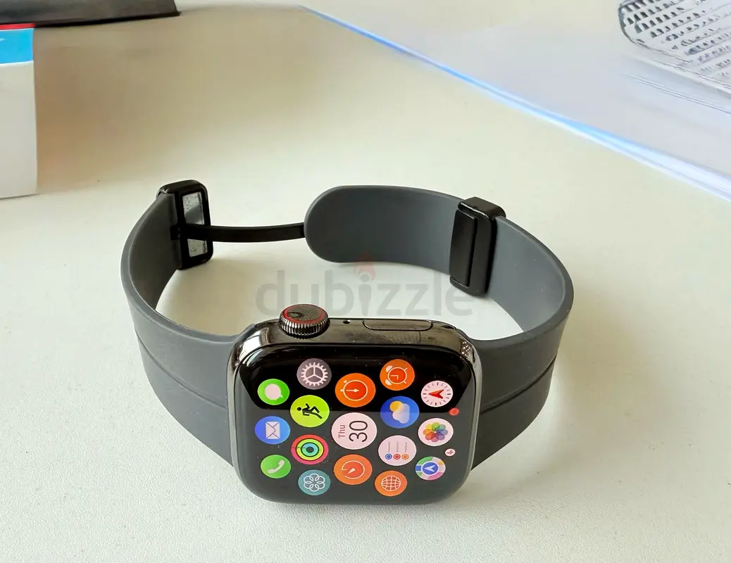 Series9[41mm/セルラー]ステンレス グラファイト Apple Watch …（即決 