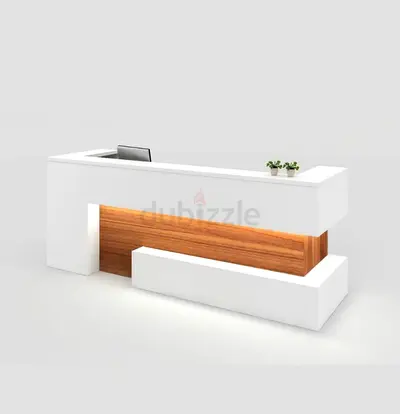 Luxurious Reception Desk Counter Custom Made