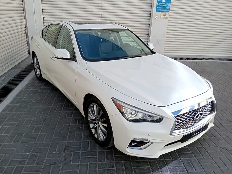 Infiniti Q 50 2021 with full options gcc accident free full service history63135492850819111
