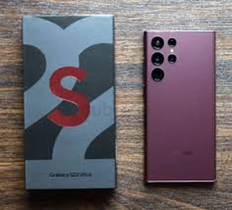 S22 ألترا 256 جيجا بايت 12 جيجا رام لون بورغوندي62863823083395111