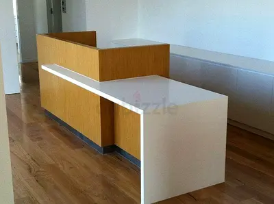 Luxurious Office Reception Desk Custom Made