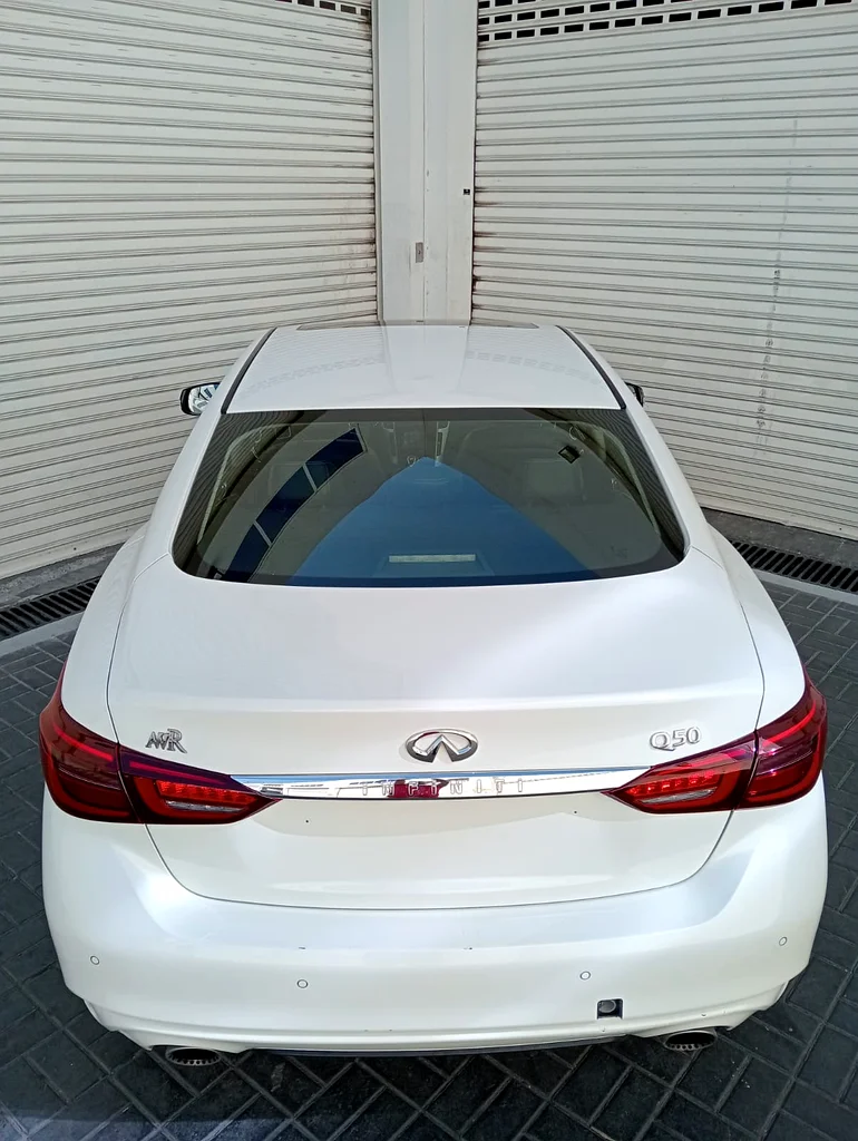 Infiniti Q 50 2021 with full options gcc accident free full service history63135492850819113