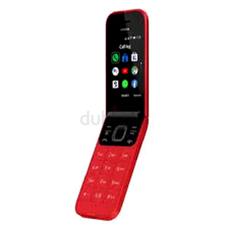 هاتف نوكيا لون أحمر 2720 فليب 4G بشاشة مفاتيح63264087284737111