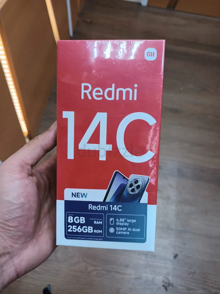Redmi 14 جهاز بسعة تخزين تبلغ 256 جيجا بايت وذاكرة وصول عشوائي (RAM) بسعة 8 جيجا بايت62863823020033111