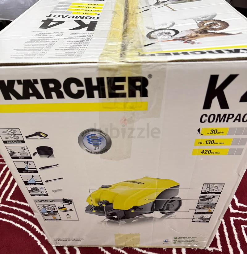 KARCHER K4 in the box ( home and car kit) new63252949359491111