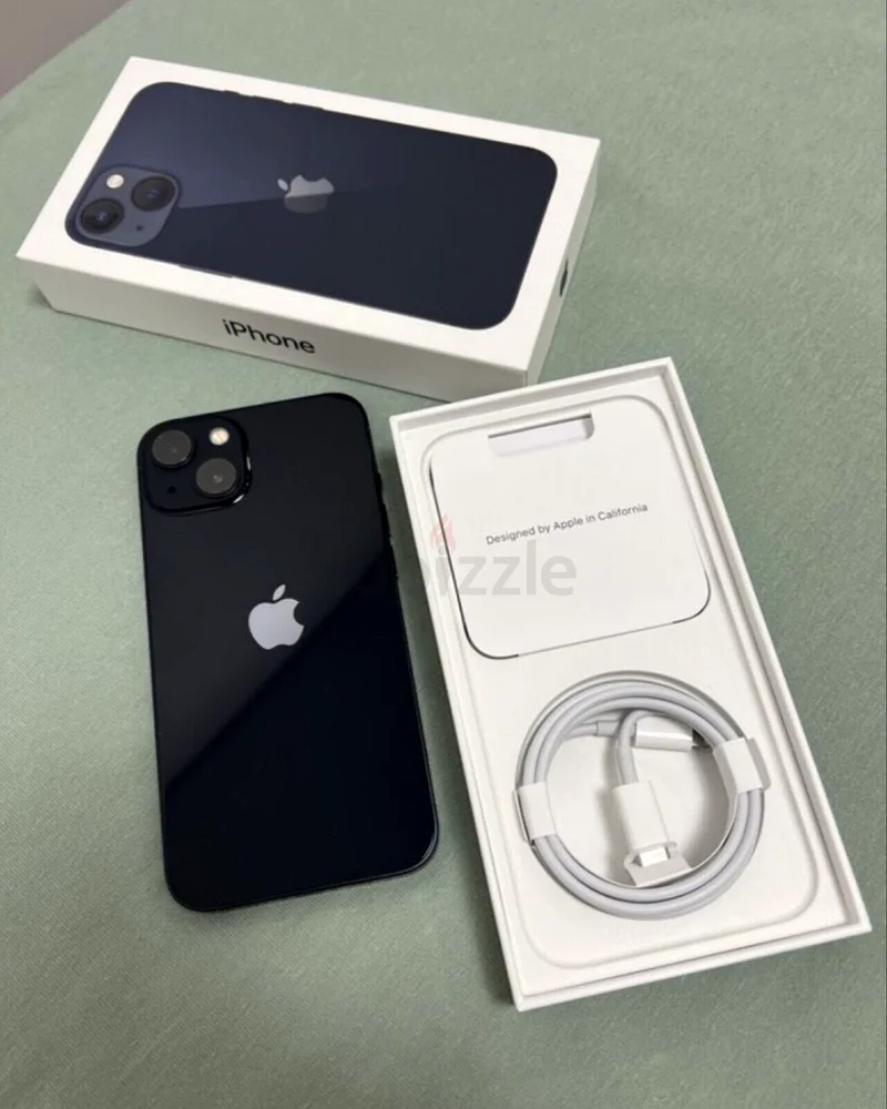 Apple 13 128 gb black colour like new condition63263499356929113