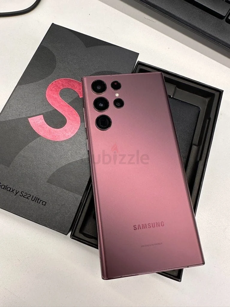 S22 ألترا 256 جيجا بايت 12 جيجا رام لون بورغوندي62863823083395112