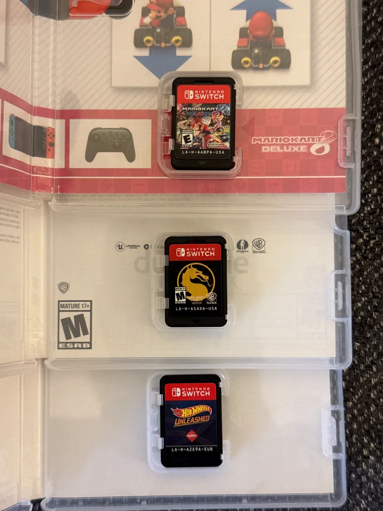 3 Nintendo Switch Games63199628845441112