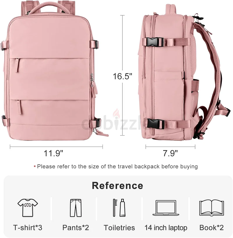 Personal Item Travel Backpack For Women Airline Approved Carry On Backpack Flight Approved Waterproo63239605352322111