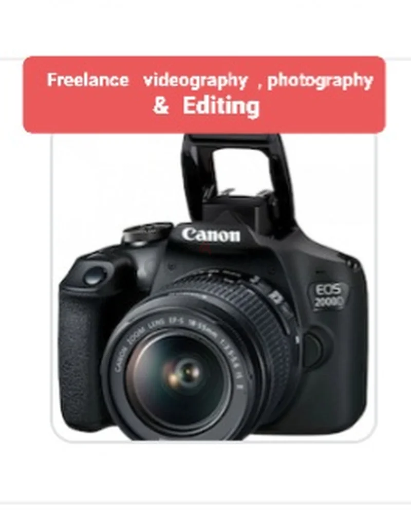 Freelance cameraman and Editing629316856889631127