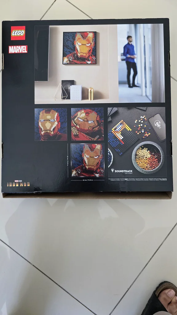 Lego iron man art set for sale. 3119962865808417665113