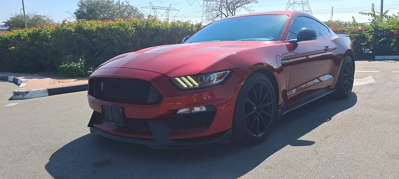 SHELBY GT350 2017 GCC  FULL SERVICE + WARRANTY AL TAYER +ORGINAL PAINT 100%63167557704834112