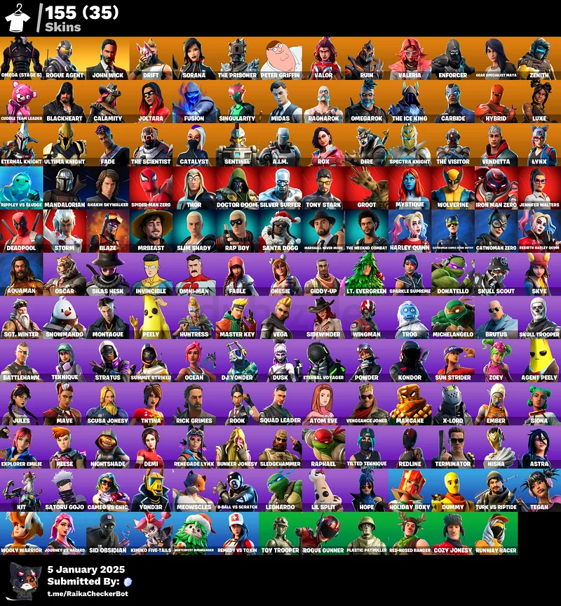 Fortnite account for sale63205354359939112