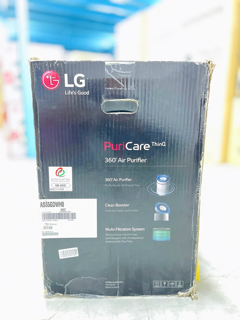 Brand New LG 2023 PuriCare Air Purifier, 659ft², HEPA Filter | 1-Year Warranty | AS65GDWH063264584721282114