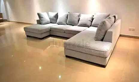 Comfortable sofa set the one kingston ushape light grey
