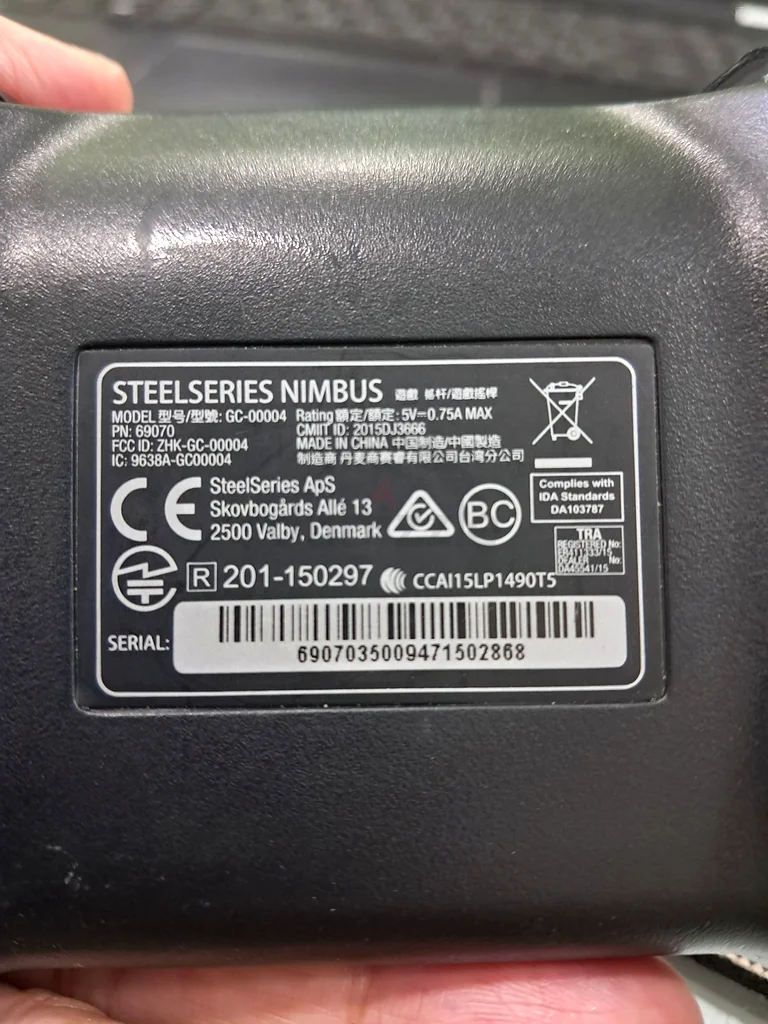 SteelSeries nimbus controller63201164556674112