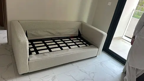 IKEA vimle two seater sofa bed beige