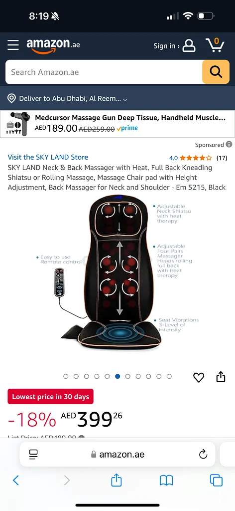 Neck  Back Massager63165239635714113