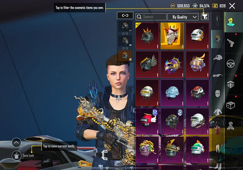 PUBG ACCOUNT - 280 RARE MYTHICS - 8 XSUITS - 15 SPORTS CARS - 90 WEAPON LAB63174802487043112