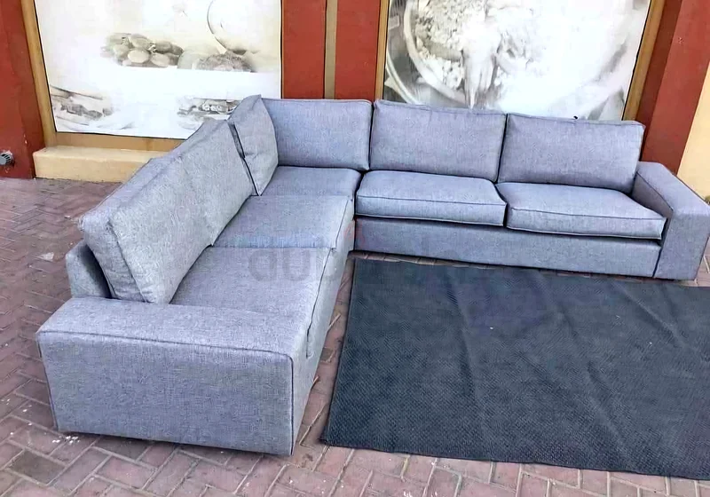 Comfortable ikea kivik corner sofa light grey comfortable dubizzle