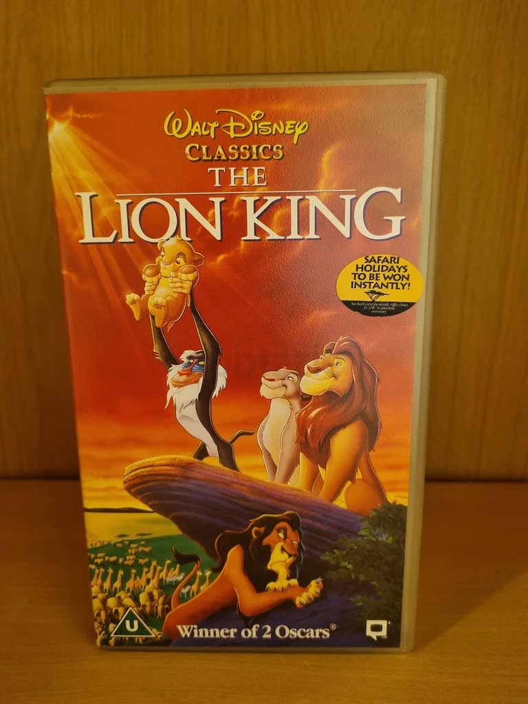 أشرطة فيديو منزلية (VHS)  
كاسيتات  
رسوم متحركة  
كارتون للأطفال  
ديزني بيكسار629296589267221115