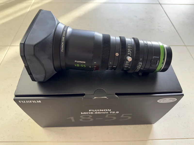 FUJINON  MKX18-55mmT2.9 Lens63172681011585114