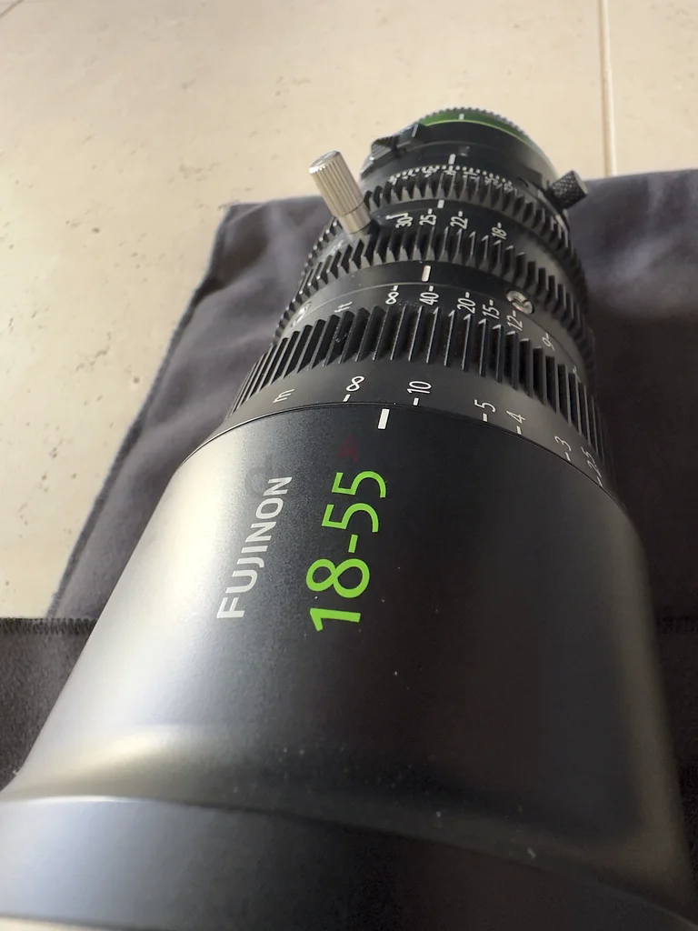 FUJINON  MKX18-55mmT2.9 Lens63172681011585111