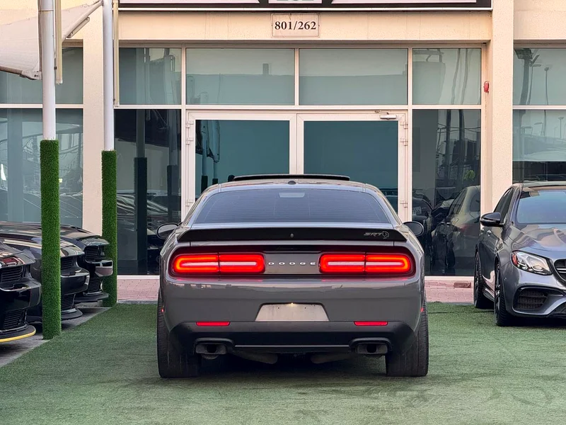 DODGE CHALLENGER HELLCAT SRT 2019  
Service history (Al Futaim)  
Clean title  
Full options  
Original paint63154618520835114
