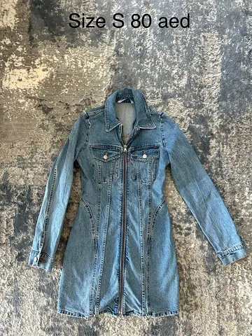 Zara denim dress size S