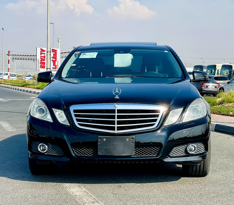 Nice Mercedes Benz E550 Black 2009 Japan Import62931645424129119